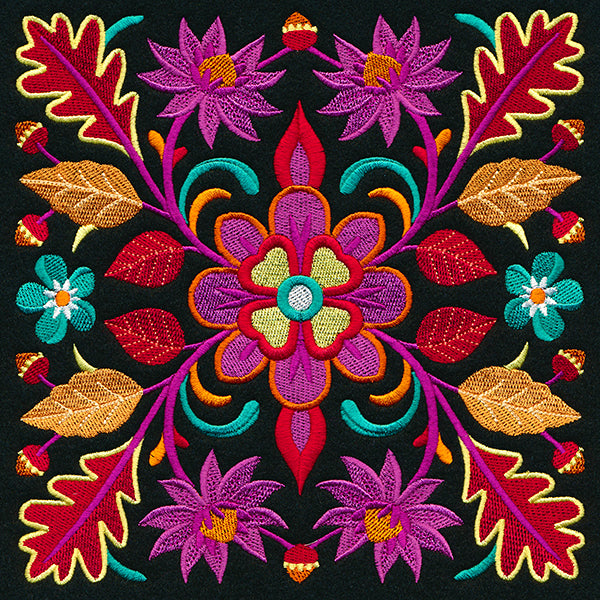 Flourish of Fall Square