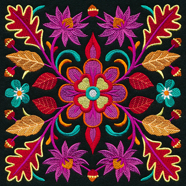 Flourish of Fall Square