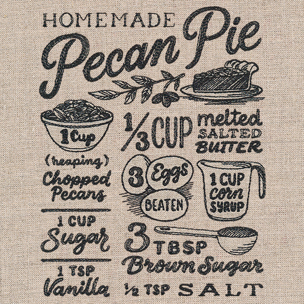 Homemade Pecan Pie Recipe