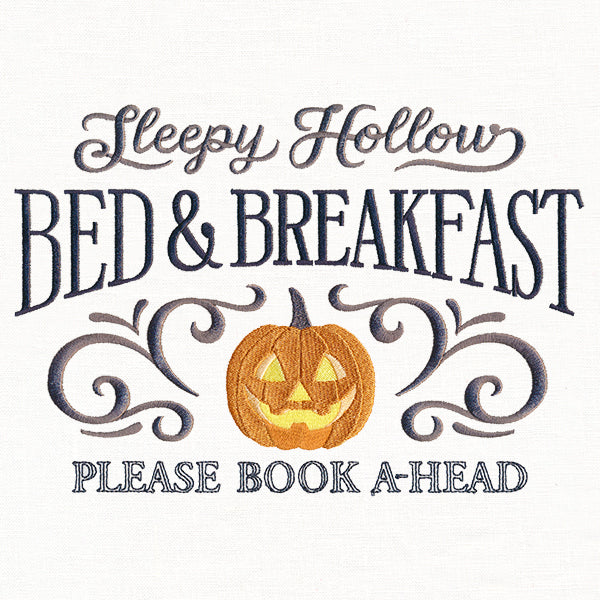 Spooky Sign - Sleepy Hollow B&B