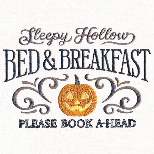 Spooky Sign - Sleepy Hollow B&B
