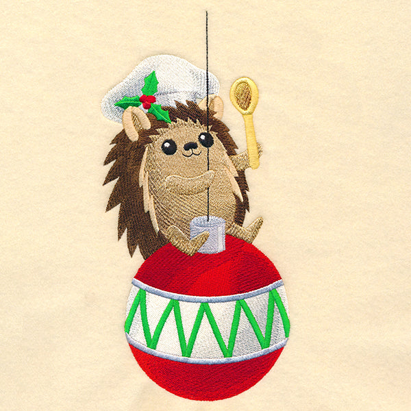 Christmas Chef Hedgehog