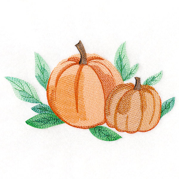Sweet Pumpkin Pair
