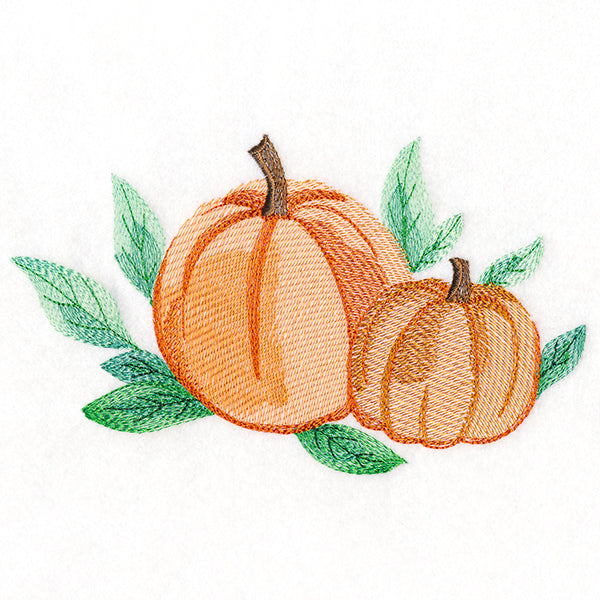 Sweet Pumpkin Pair