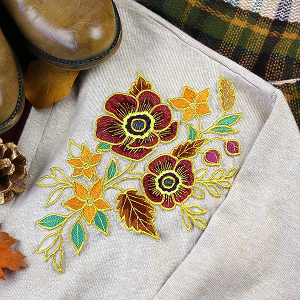 Bouquet of Sparkling Fall Blooms