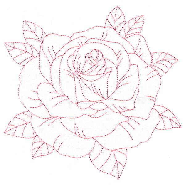Flourishing Beauty Rose (Vintage)