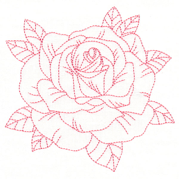 Flourishing Beauty Rose (Vintage)