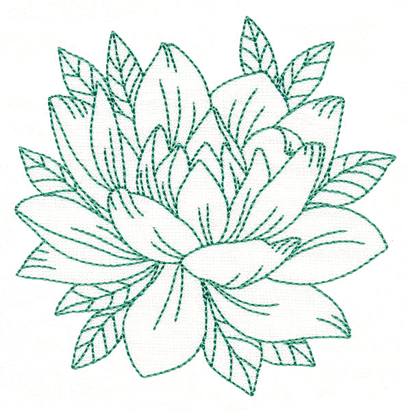 Flourishing Beauty Lotus (Vintage)