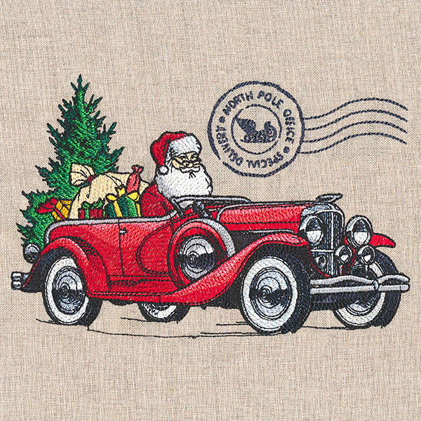 Cruising Christmas Santa