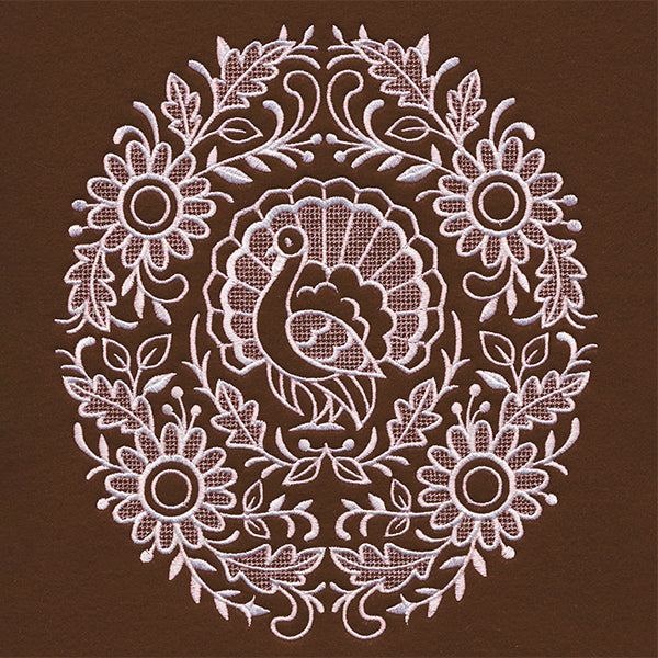 Exquisite Thanksgiving Feature (Whitework)