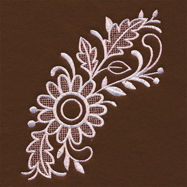 Exquisite Thanksgiving Spray (Whitework)