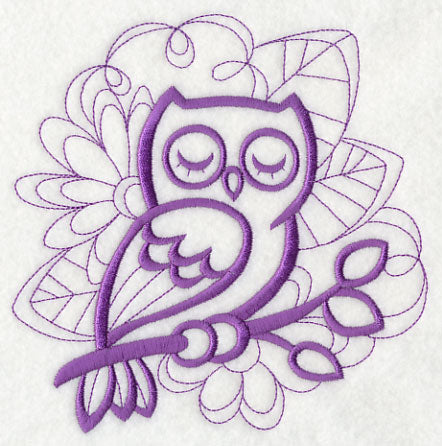 Doodle Sleepy Owl 1