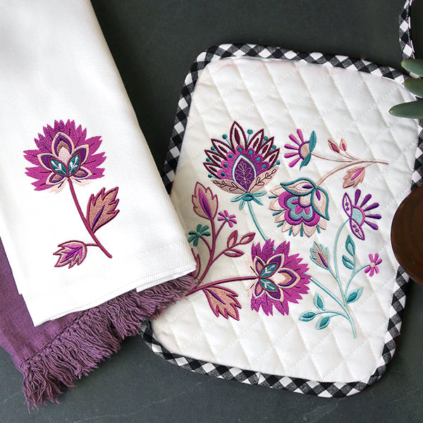 Soft and Sophisticated Jacobean Square