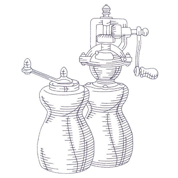 Kitchen Etchings - Salt and Pepper Grinders