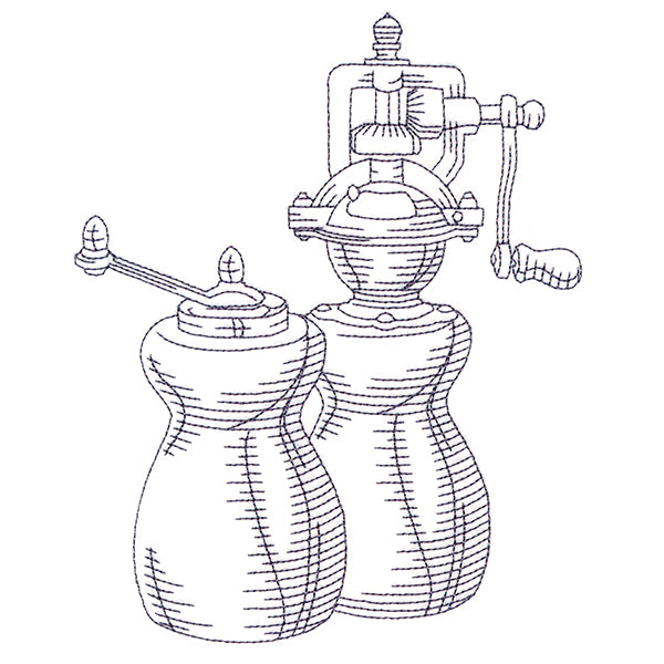 Kitchen Etchings - Salt and Pepper Grinders