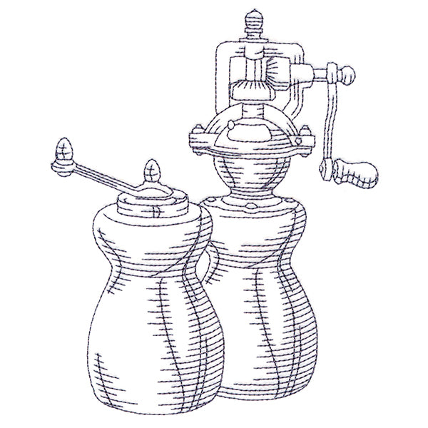 Kitchen Etchings - Salt and Pepper Grinders