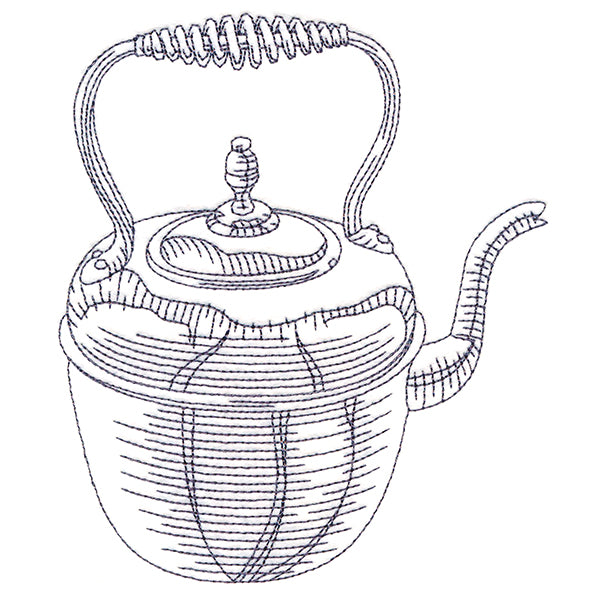 Kitchen Etchings - Tea Kettle