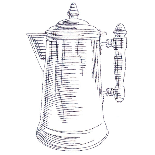 Kitchen Etchings - Coffee Pot