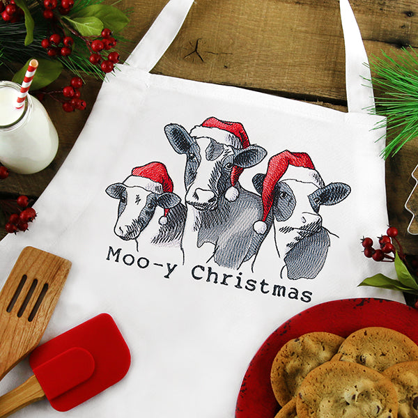 Moo-y Christmas Cows