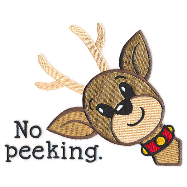 No Peeking Reindeer