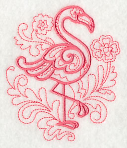 Doodle Flamingo