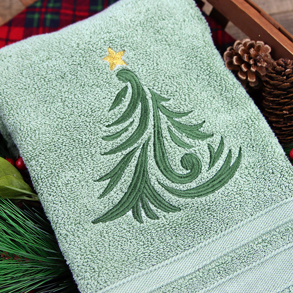 Swirling Christmas Tree