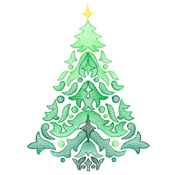 Fanciful Christmas Tree