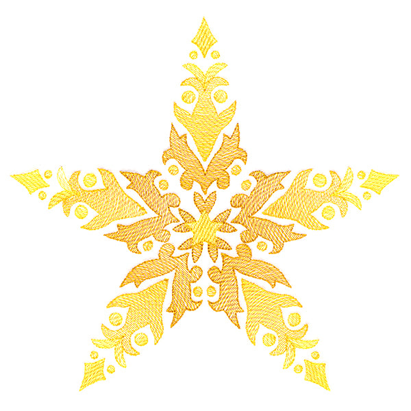 Fanciful Christmas Star