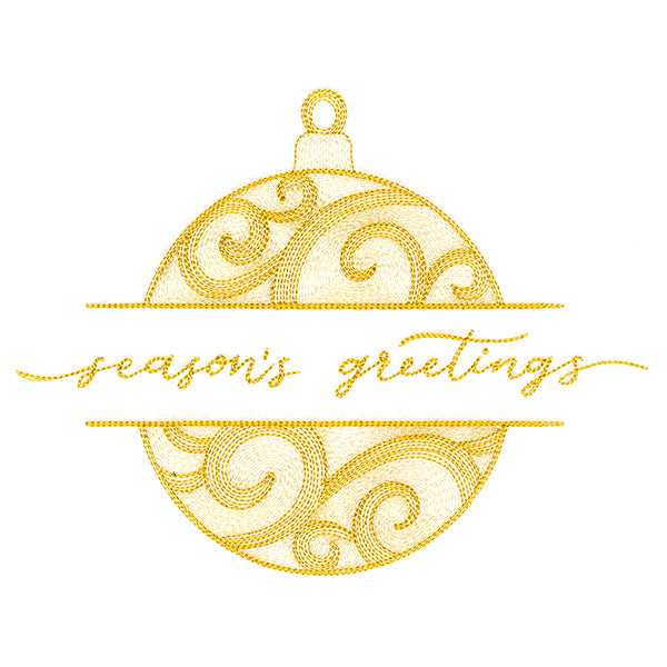 Season's Greetings Ornament