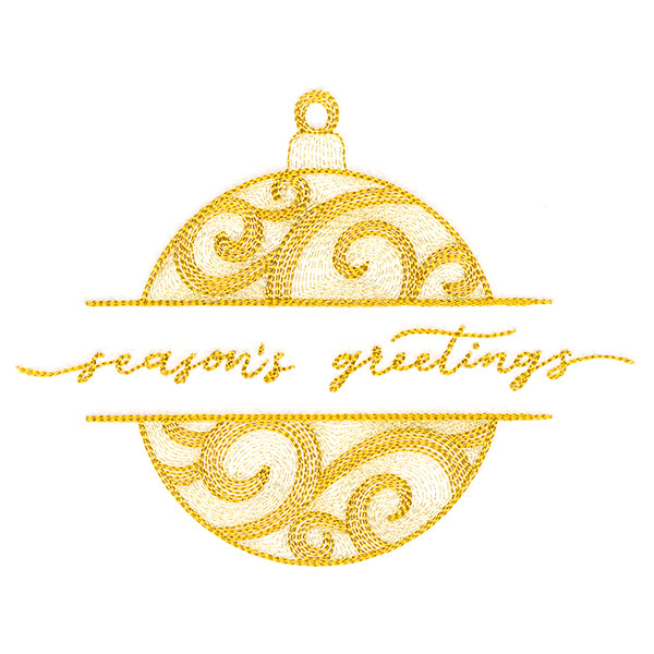 Season's Greetings Ornament