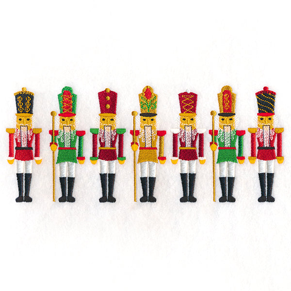 Festive Nutcracker Border