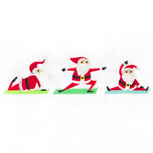 Ho-Ho-Yoga Santa Border