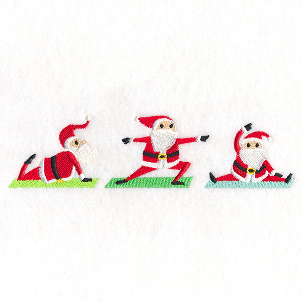Ho-Ho-Yoga Santa Border
