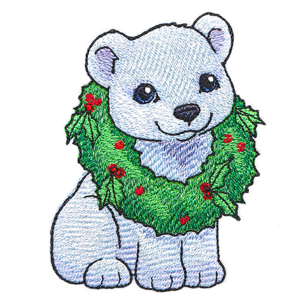 Jolly Christmas Polar Bear