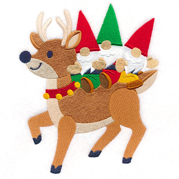 Reindeer-Riding Gnomes