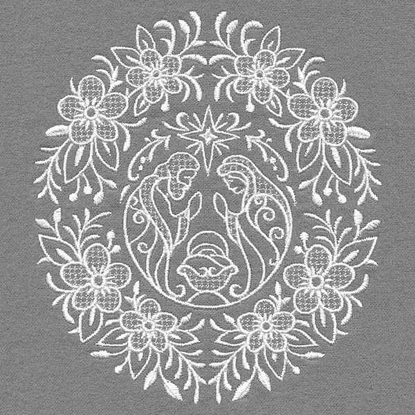 Exquisite Noel Feature (Whitework)