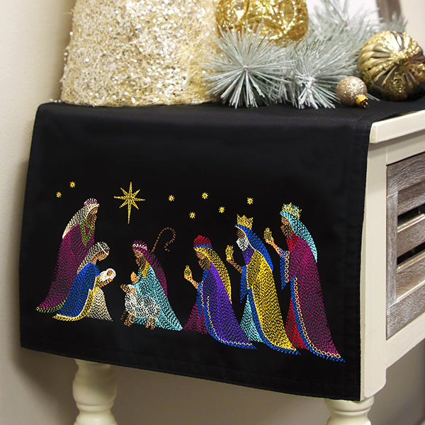 Faithful Nativity Scene