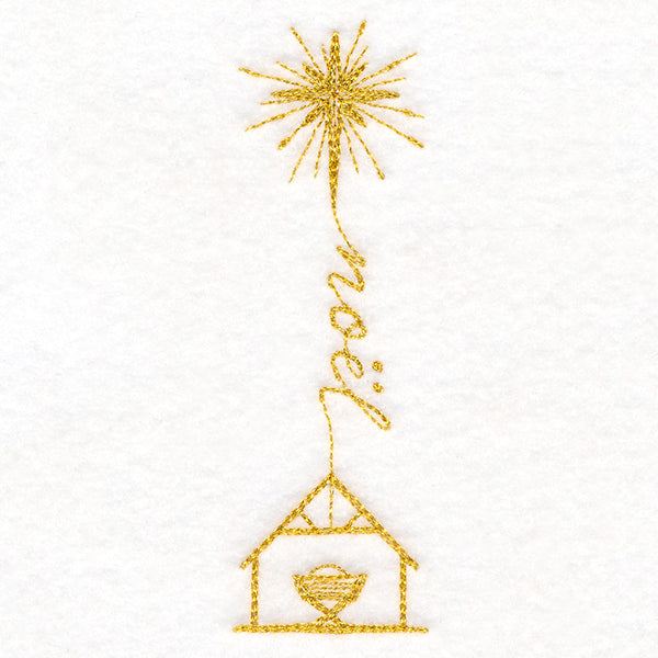 Noel Manger with Star