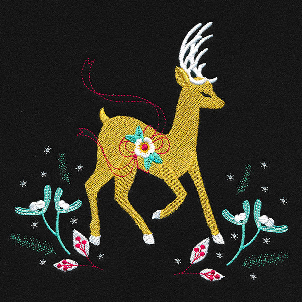 Fancy Frolicking Reindeer 3