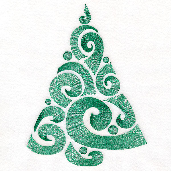 Twirling Christmas Tree