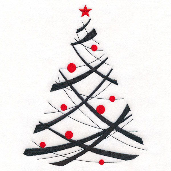 Modern Merry Christmas Tree