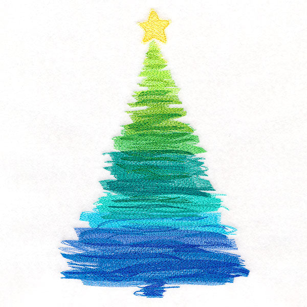 Color Splash Christmas Tree