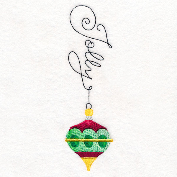 Jolly Christmas Ornament