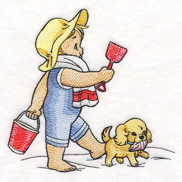 Childhood Charm - Heading to the Beach