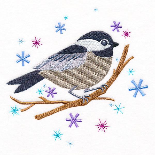 Cheery Winter Chickadee