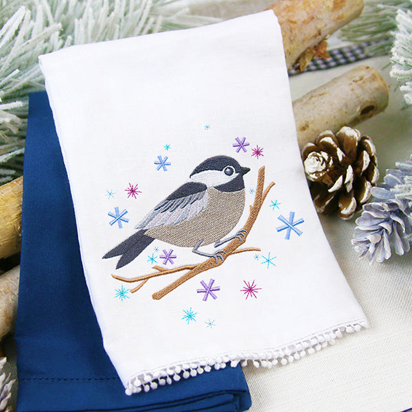 Cheery Winter Chickadee