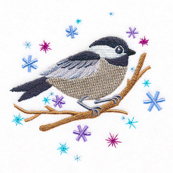 Cheery Winter Chickadee