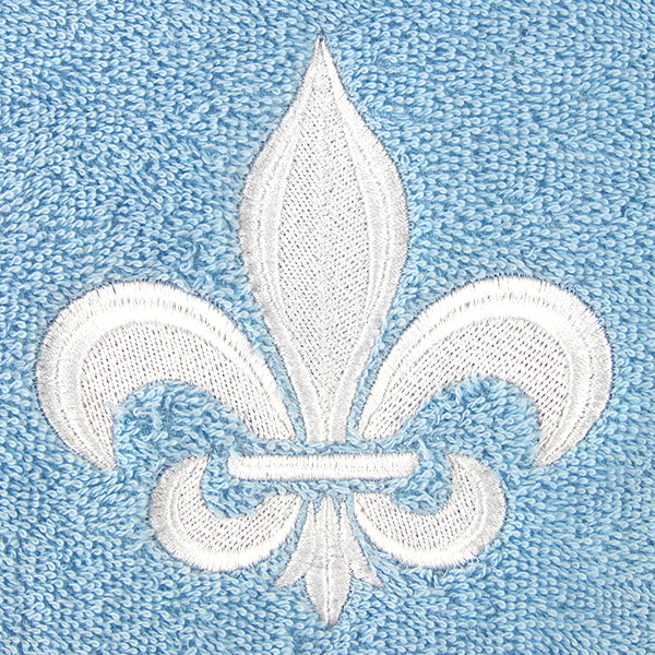 Swirling Fleur de Lis