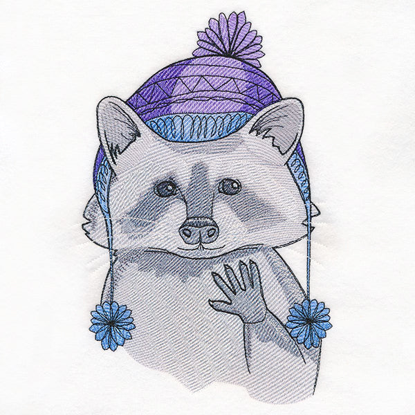 Friendly Greetings Raccoon