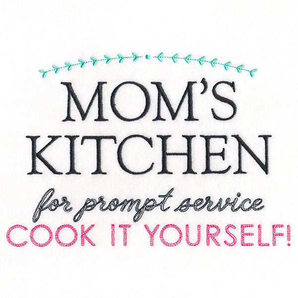 Mom's Kitchen Sign
